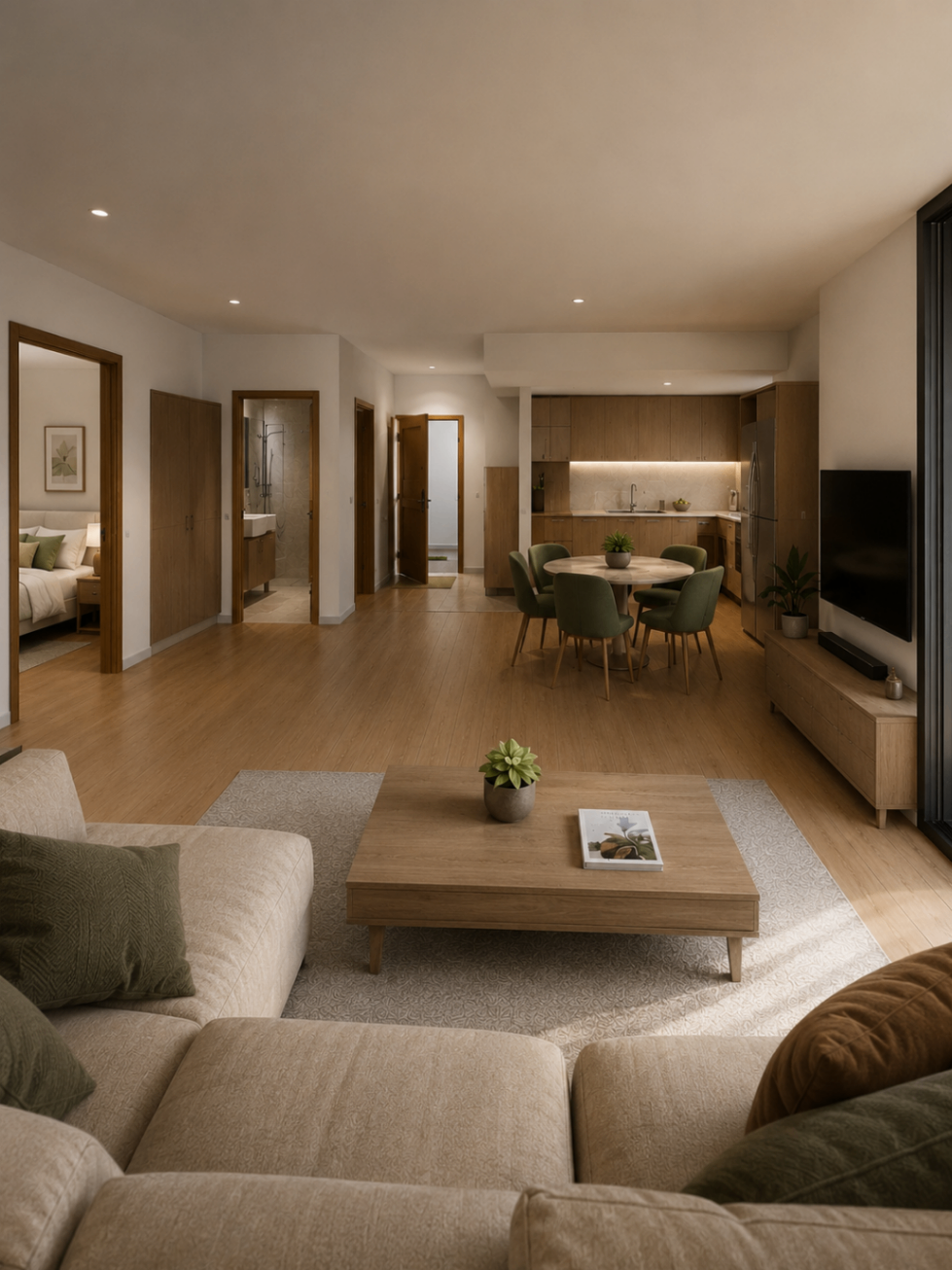 Abovyan N1 living and dining interior